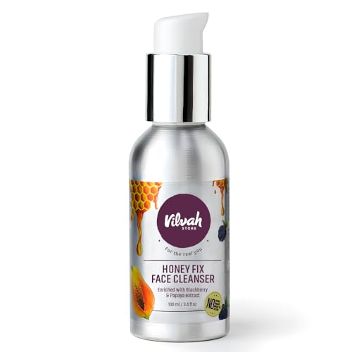 Vilvah Honey Fix Face Wash | Acne Control & Oil Balancing Face Cl...