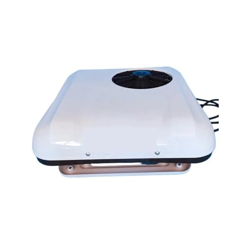 Tragbare Klimaanlage, 2er- Pack Traktor- Klimaanlage, Elektrische DC- Dach- Parkklimaanlage For Van Truck RV(White)