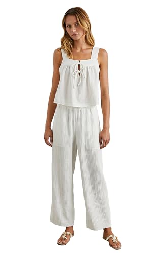 White Crop Pants by RAILS3