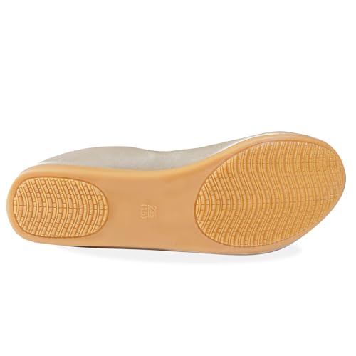 Women's Casual Round Toe Bow Knot Ballet Comfort Soft Slip On Casual Flats Shoes3