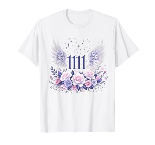 1111 Numerology Spiritual Awakening Angels Numerical Numbers T-Shirt