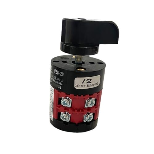 Interruptor de combinación HZ5B-20/2 con 8 terminales de conexión 4
