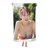 バスタオル フェイスタオル マイクロファイバー タオル 80*130cm ホテル仕様 大判 高速吸水 速乾 耐久性 ふわふわ 肌触り大野真依(おおのまい)