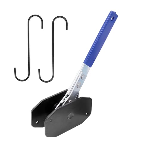 Yuhtech Brake Piston Resetter Ratchet Function Brake Piston Resetting Tool with 2 Brake Pad Replacement Hooks