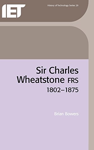 Sir Charles Wheatstone Frs 1802-1875