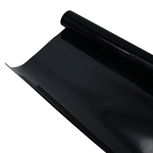 Film teinté noir pour vitres SWF/21 anti-regard et chaleur 50x300cm