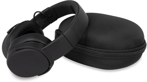 Image of VERTUS Headphone Protective Storage Case Cover for Boat Rockerz 421 Wireless Over Ear Headphone (2025 Launch) (Hard Shell|EVA|Black)