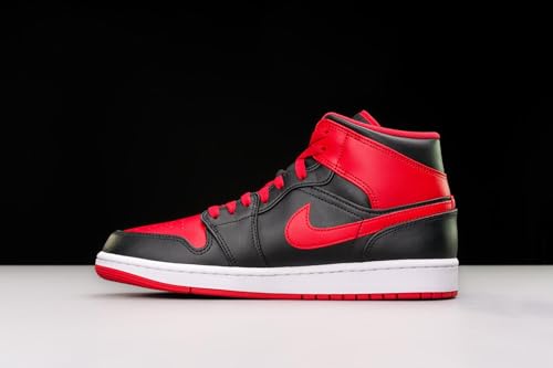 Image of Nike Mens Air Jordan 1 Mid Basketball Shoes