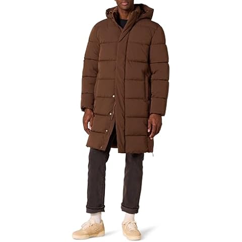 Amazon Essentials Men's Hooded Puffer Coat Cover