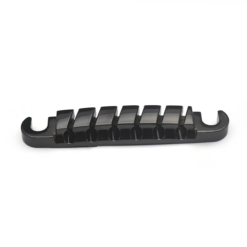 1 Set Guitar Tune O Matic Bridge with Tailpiece (Black)