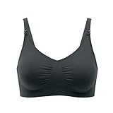 2 en 1 : Ce soutien-gorge de grossesse convient également pour l'allaitement grâce à son système de bretelles amovibles d'une main