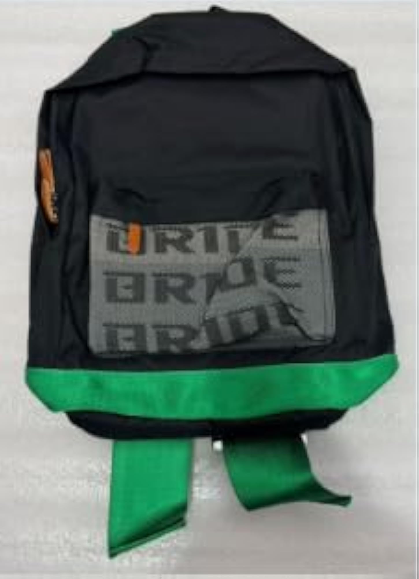 New Bride Racing Backpack with Green Takata Straps