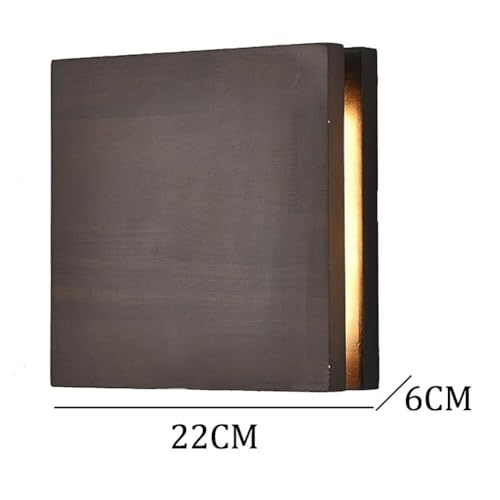 Apliques de pared modernos regulables de madera contra la fatiga ocular interior 7