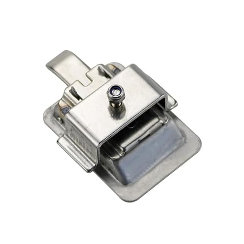 Serrure plate acier inoxydable anti-vibration pour porte armoire industrielle - 6