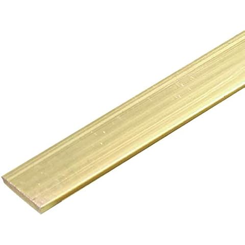 LOKIH Messing Flachstange Für Industrielle Rechteckige Messingstangen,4mmx10mmx500mm Cover