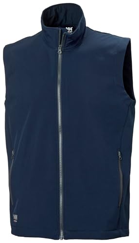 Chaleco Helly Hansen Manchester azul marino 3XL softshell cortavientos de hombre