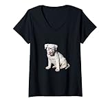Photo Gallery donna cute puppy pitbull con occhiali nerd maglietta con collo a v Photo Gallery donna cute puppy pitbull con occhiali nerd maglietta con collo a v