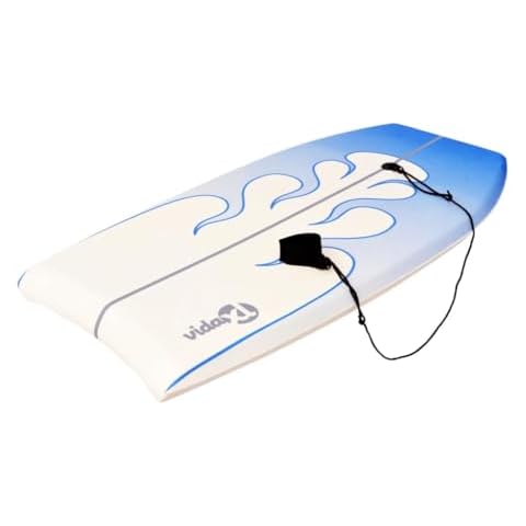 vidaXL Planche de Surf de Corps Bleu 94 cm Cover