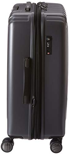 Image of DELSEY PARIS Titanium Hardside Expandable Luggage with Spinner Wheels Checked Luggage, Graphite, Checked-Medium 25 Inch