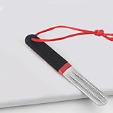 1pc Diamond Hook Sharpener, Fish Hook File Sharpening Stone, Two-tone Shank Whetstone, Double-sided File