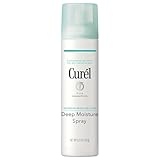 Curel Japanese Skin Care Deep Moisture Spray, Moisturizer for Dry Skin, Face Hydrating Spray with Ceramides, 5.2 Oz