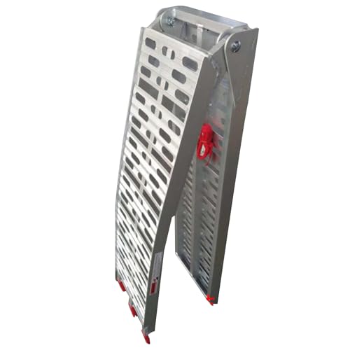 Rampa plegable para motos de aluminio resistente miniatura 1