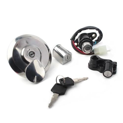 TGVSELPJ Interruptor de Arranque Accesorios Piezas De Repuesto para Honda 125 CBT125 Interruptor De Encendido De Motocicleta Cerradura De Tapa De Tanque De Combustible