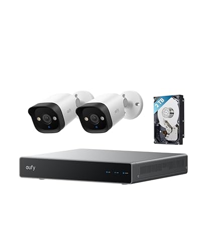 eufy PoE Bullet Security Camera E40 with Network Video Recorder