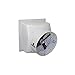 SCHAEFER PFM1600-1 Direct Drive Poly Exhaust Fan, Poly Shutter, Blade Material: Polypropylene, 16"