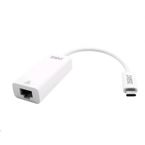 3SIXT USB-C to GIGABIT ETHERNET Network Adapter for New MacBook 12 inch, ChromeBook Pixel, Nokia N1 Tablet, OnePlus 2, Asus Zen AiO and Devices with USB Type-C