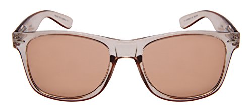 Classic Horn Rimmed Flat Mirrored Lens w/Spring Hinge 55401AS-CR2