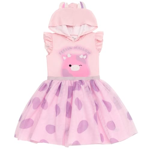 Vestido Cosplay Squishmallows Niñas con Capucha y Tutu miniatura 1