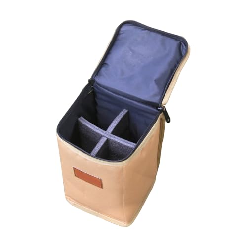 Funda protectora de cilindro de combustible, bolsa de transporte para exteriores, cocina, senderismo, picnic, camping, tanques, almacenamiento de tanques de camping, multicolor, S
