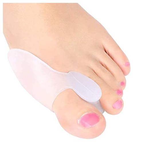 Bunion stöd tåavskiljare 6 st Hallux Valgus mjuka silikondynor, fotvalgskorrektor, skena för överlappande tår plattång