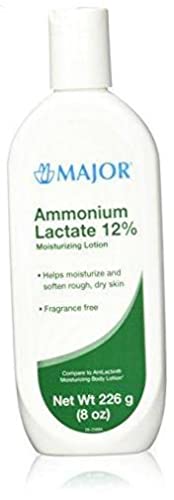 [2 PACK] AMMONIUM LACTATE 12% MOISTURIZING LOTION 226GM (8 OZ) EACH (PACK OF 2)COMPARE TO THE SAME ACTIVE INGREDIENTS FOUND IN & SAVE! .2 pack