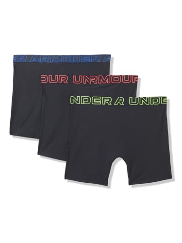 Under Armour Boys' Multi-Pack Performance Tech Boxerjock Brief, 6" Inseam, All-Day Comfort & Soft3