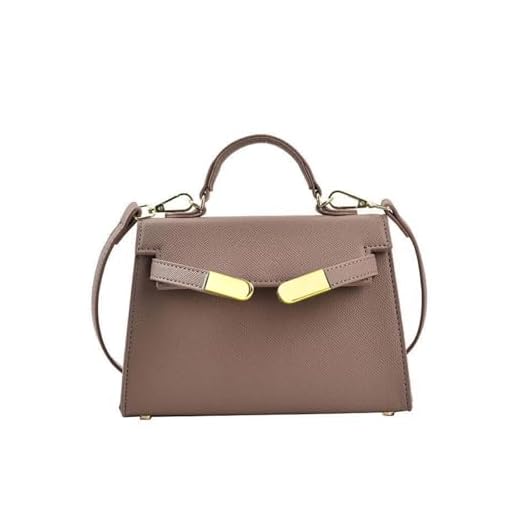 Bolsas transversais femininas de couro PU moderna bolsa de ombro com alça ajustável bolsa transversal bolsa feminina bolsa de mão, Caqui