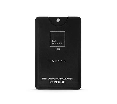 Desinfectante de manos perfumado London. 1 Ud - 70% alcohol. - Perfume Desinfectante de manos en spray de bolsillo La Mistt