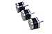 HICTOP Nema 17 Stepper Motor Bipolar 1.5A 57oz.in 40mm 4-Lead for 3D Printer/CNC 3PCS