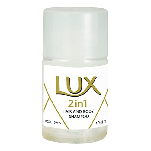 Lux Professional 7518220, 2in1 Duschgel und Shampoo, Körperpflege für Hotel & Pension, Hotelpackung 50 x 19 ml Cover