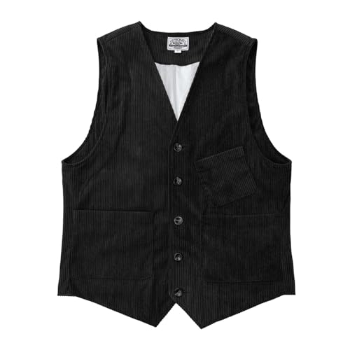 Chaleco de ocio para hombre, sin mangas, para verano, deportivo, elegante, ligero, acolchado, negro, para ocio, ligero, de safari, con muchos bolsillos, Negro , XL