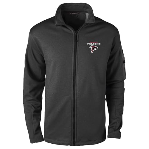 Image of Dunbrooke Men's NFL Freestyle Coated Tech Fleece Full-Zip Jacket