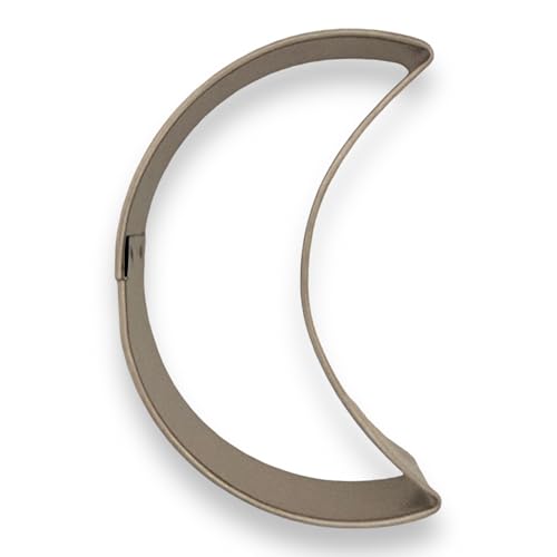 Crescent Moon Halloween Metal Cookie Cutter Biscuit Cutter Fondant Cake Decorating (3.5 inch)