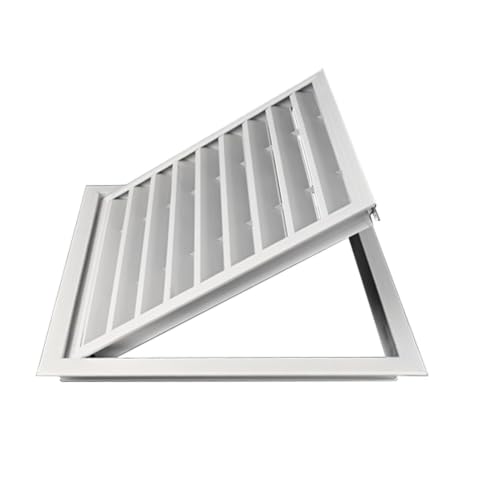 Louvered Access Panel with Mesh Filter