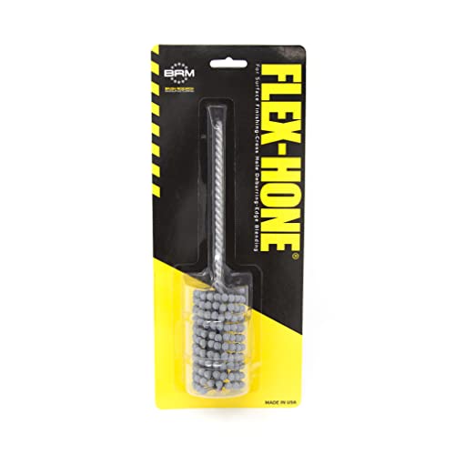Image of Brush Research BC114600 Flex-Hone, 1-1 /4 inch (31.8mm) Diameter, 600 Grit, Silicon Carbide, for Mild Steel, Stainless Steel, Cast Iron and Softer Ferrous Materials