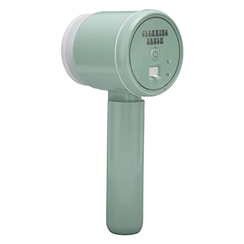 Longzhuo Cordless Electric Cleaning Brush Foldable Ipx7 Waterproof Handheld Spinning Scrubber Cleaning Scrubber Brush With 2 Heads #TOP4