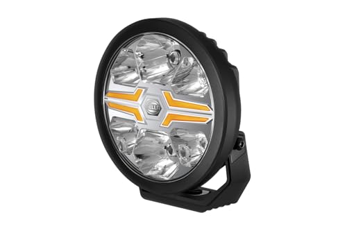 Hella VALUEFIT Blade Black 7' LED Fernscheinwerfer - 12/24V - rund - Referenzzahl: 25 - Anbau - ECE-148/ECE-149 - Lichtscheibenfarbe: glasklar - Kabel: 500mm -1FJ 357 198-061 LED