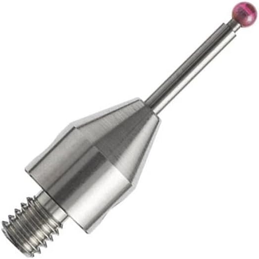 Yhenlovtt For CMM Touch Probe with Carbide Stylus Shank for Measurement - Threaded Shank Ball Tip Inspection Probe Compatible with For CMM Machines, Models A-5003-4792 to(A-5003-2932)