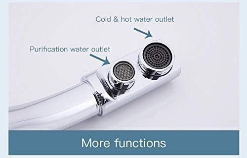 Robinet de cuisine mitigeur orientable 360° pour purification eau - 4