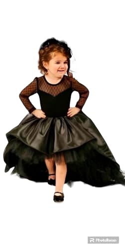 Image of TILISM Girl's Silk Fit and Flare Knee-Length Wedding Dress | $P